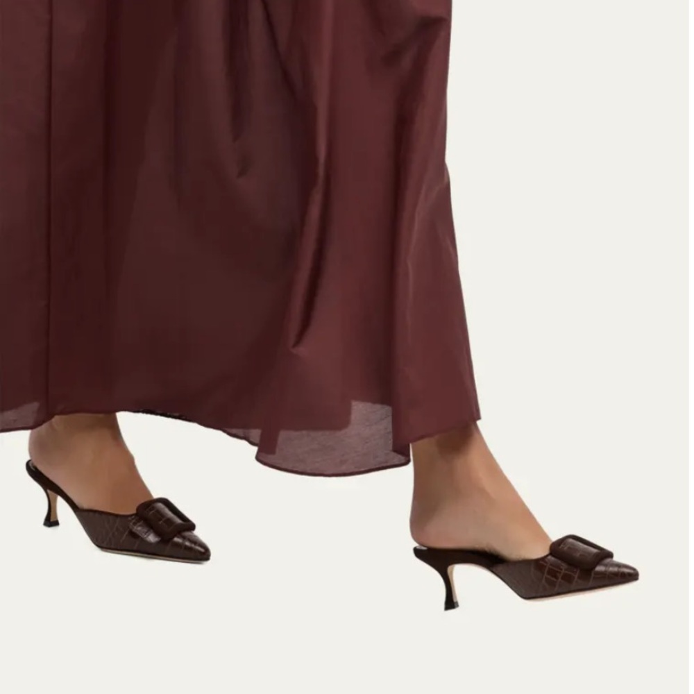 Manolo Blahnik Maysale Mules